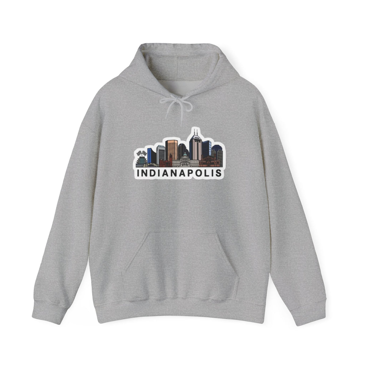 Indianapolis Skyline Hoodie