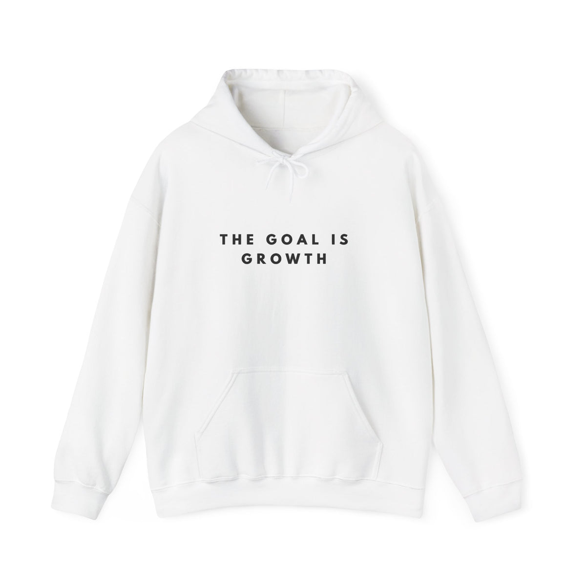 The Goal Is Growth Inspirational Hoodie