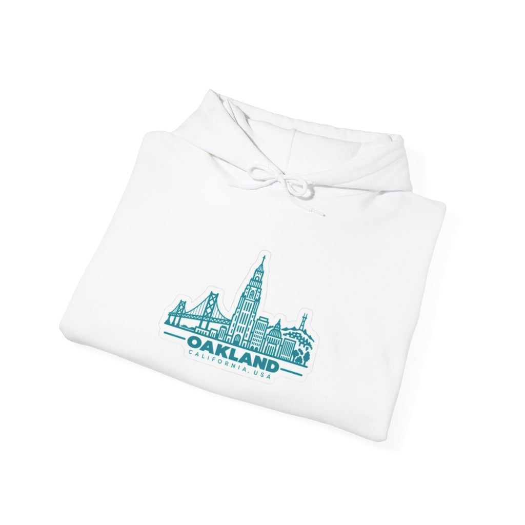 Oakland California Skyline Hoodie