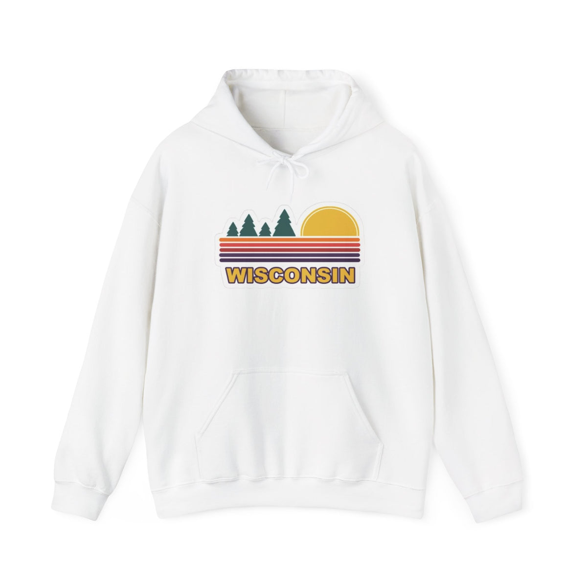 Wisconsin Sunset Graphic Hoodie
