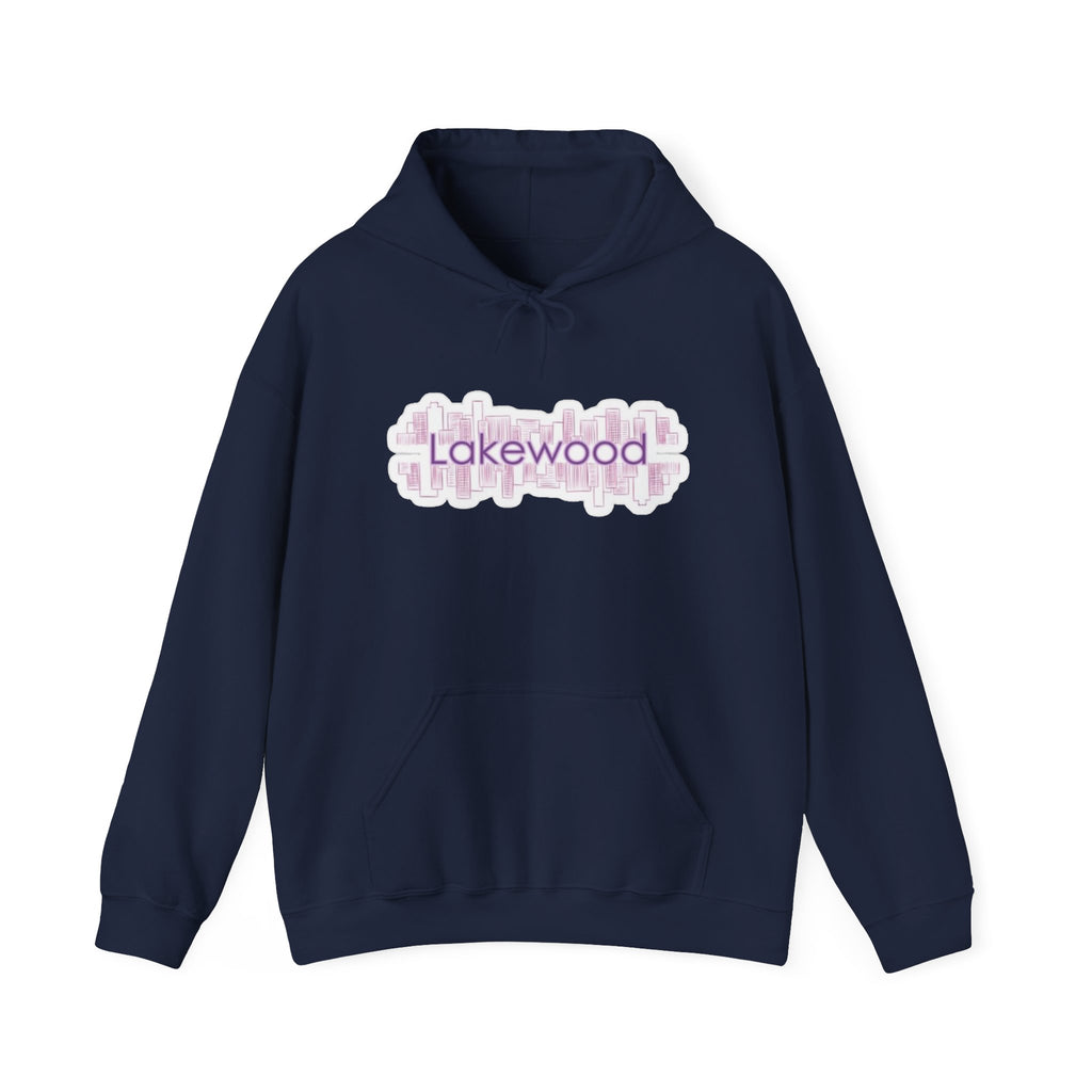 Lakewood Colorado Pink Script Hoodie