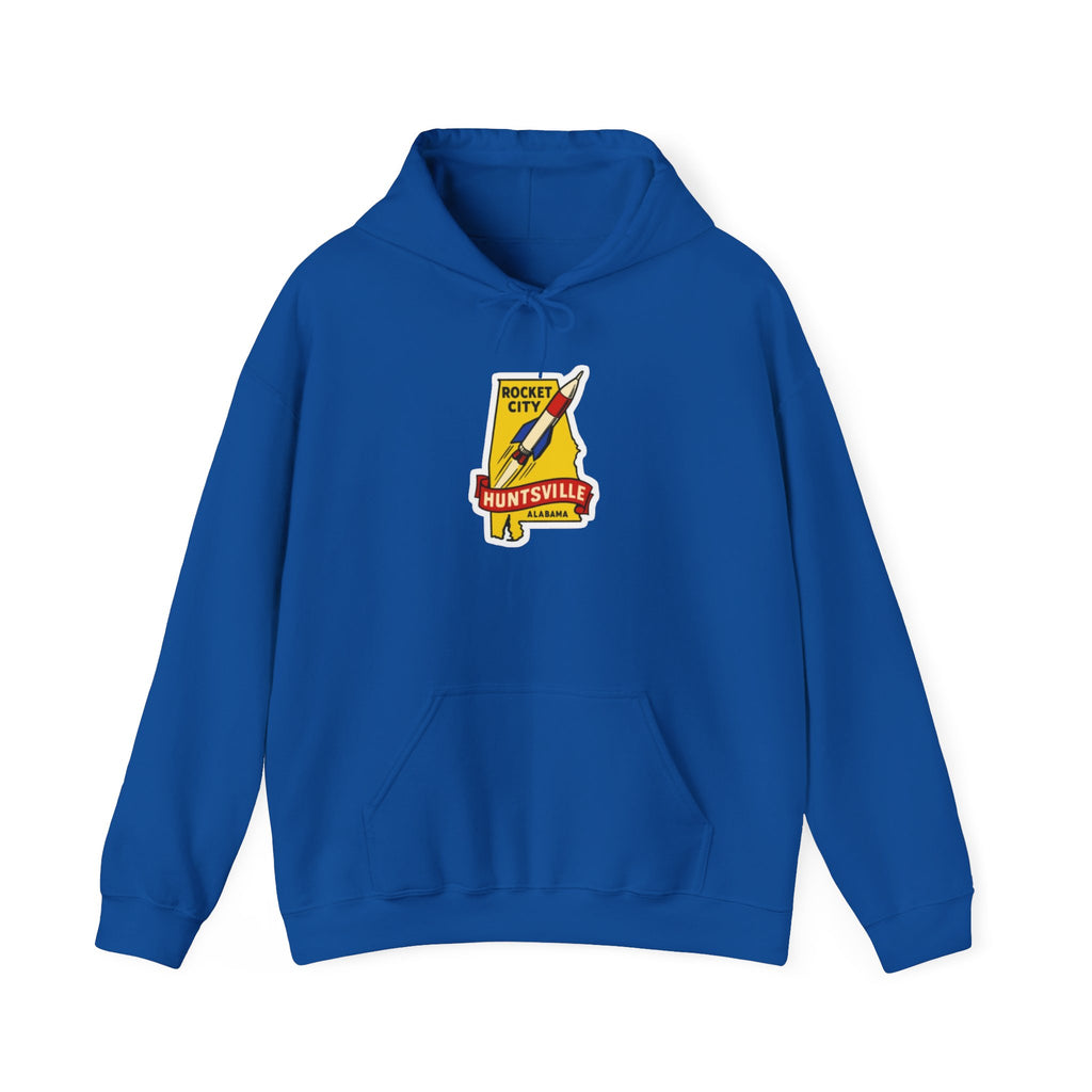 Rocket City Huntsville Alabama Graphic Hoodie
