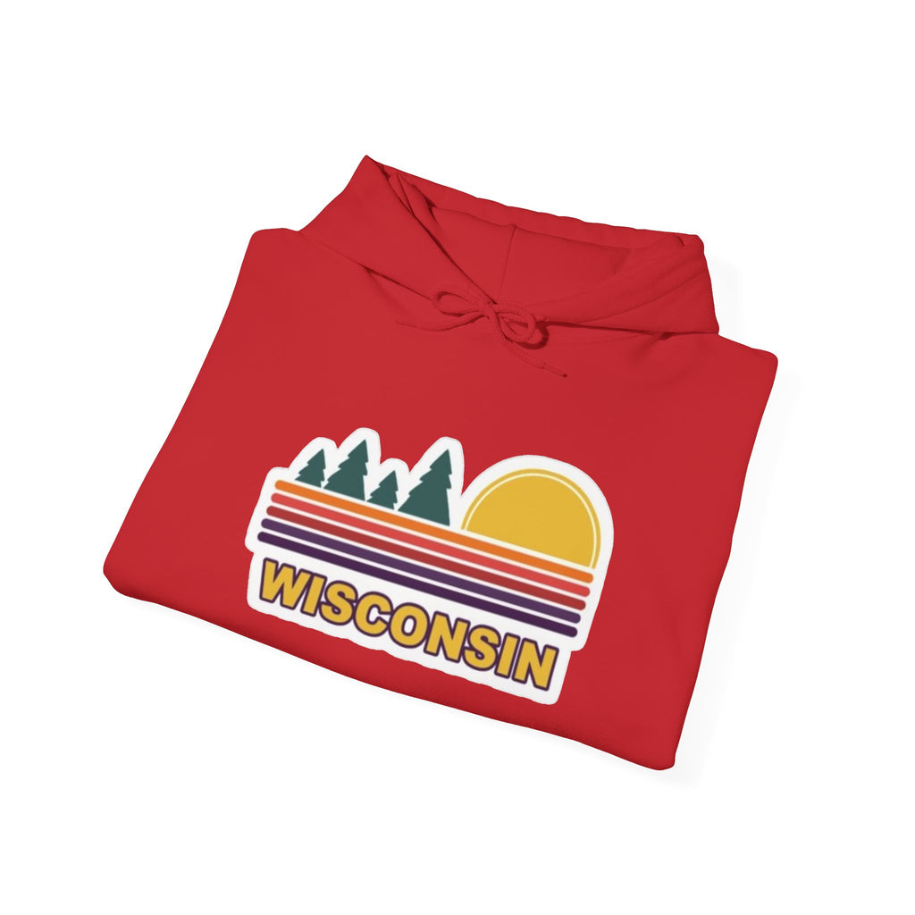Wisconsin Sunset Graphic Hoodie