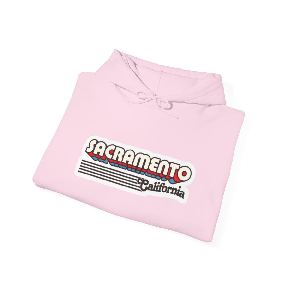 Sacramento California Retro Graphic Hoodie