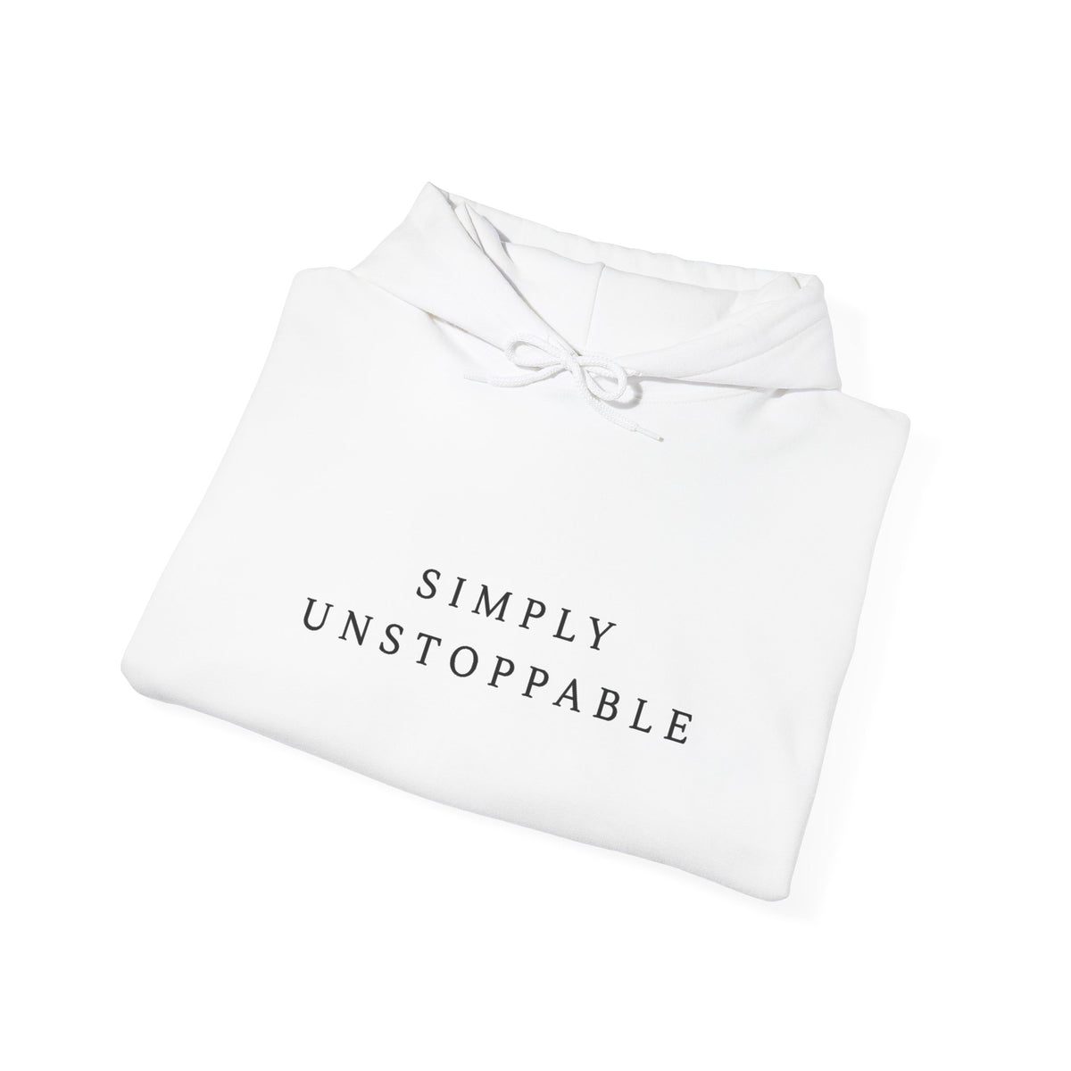 Simply Unstoppable Inspirational Hoodie