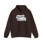 Massachusetts Map Souvenir Hoodie