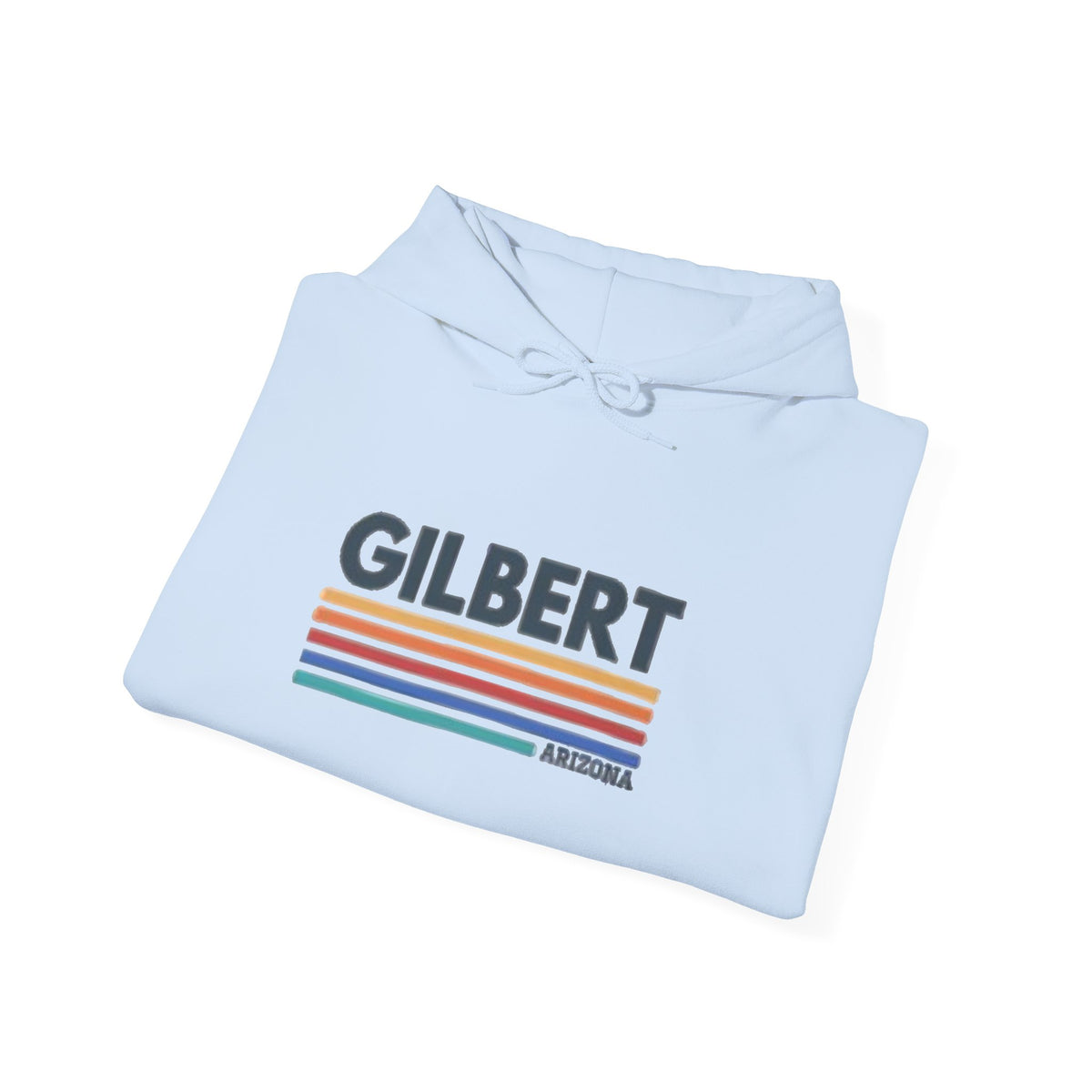 Gilbert Arizona Retro Stripe Hoodie