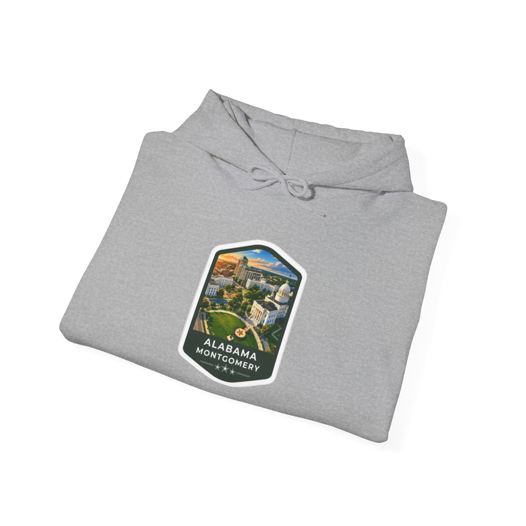 Alabama Montgomery Roadway Scenic Travel Hoodie