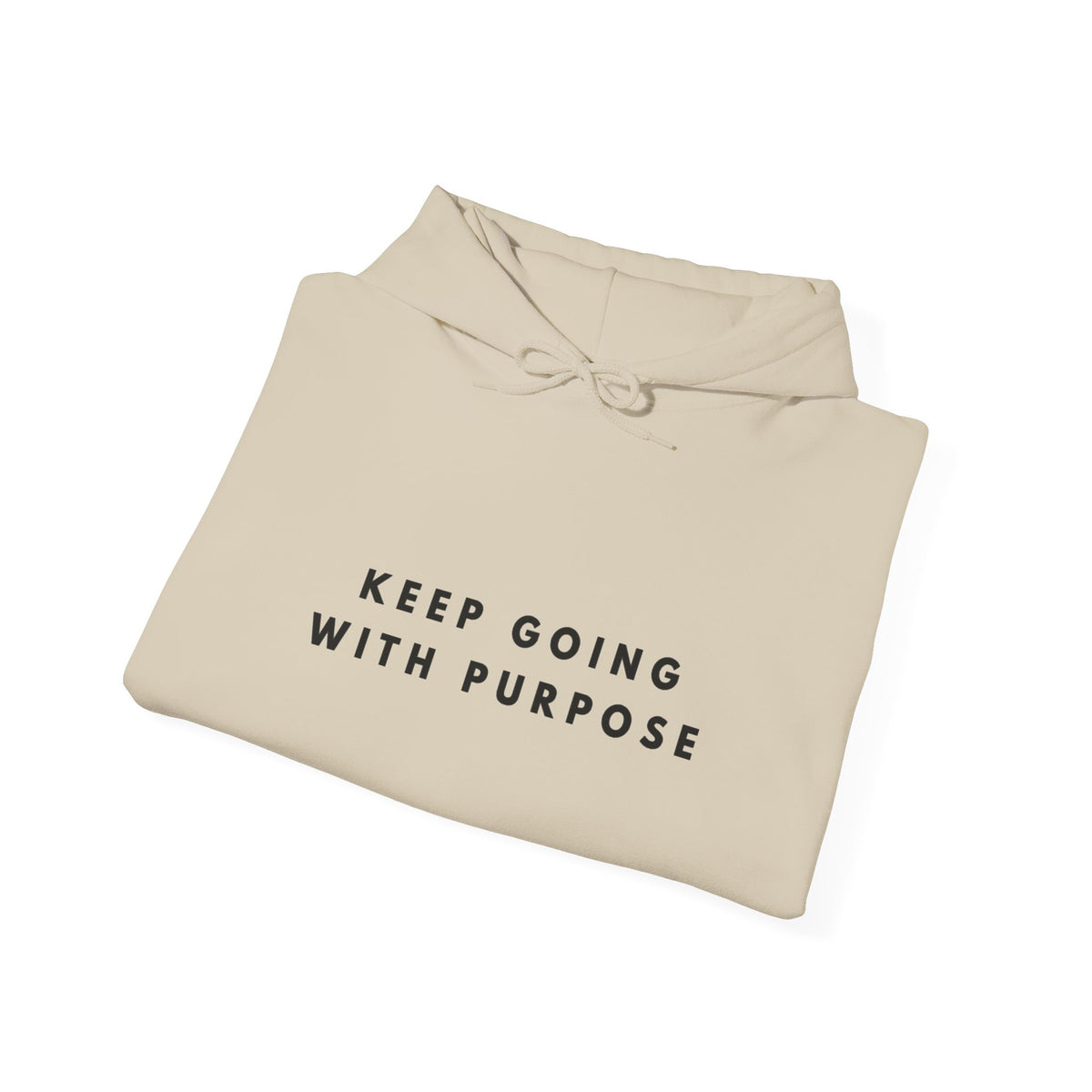 Keep Going With Purpose Inspirational Hoodie