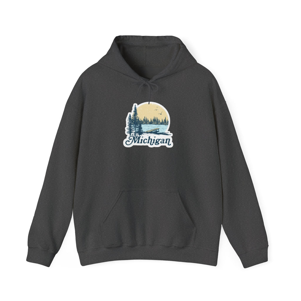 Michigan Sunset Pines Hoodie