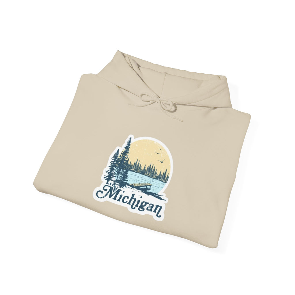 Michigan Sunset Pines Hoodie