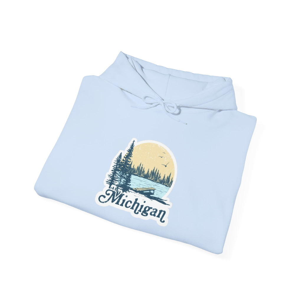 Michigan Sunset Pines Hoodie