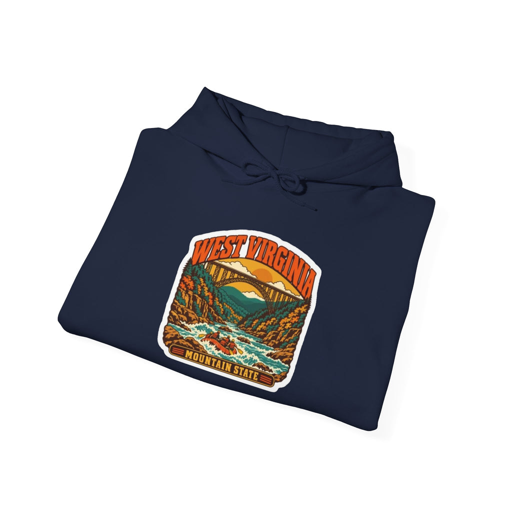 West Virginia Mountain Landscape Hoodie
