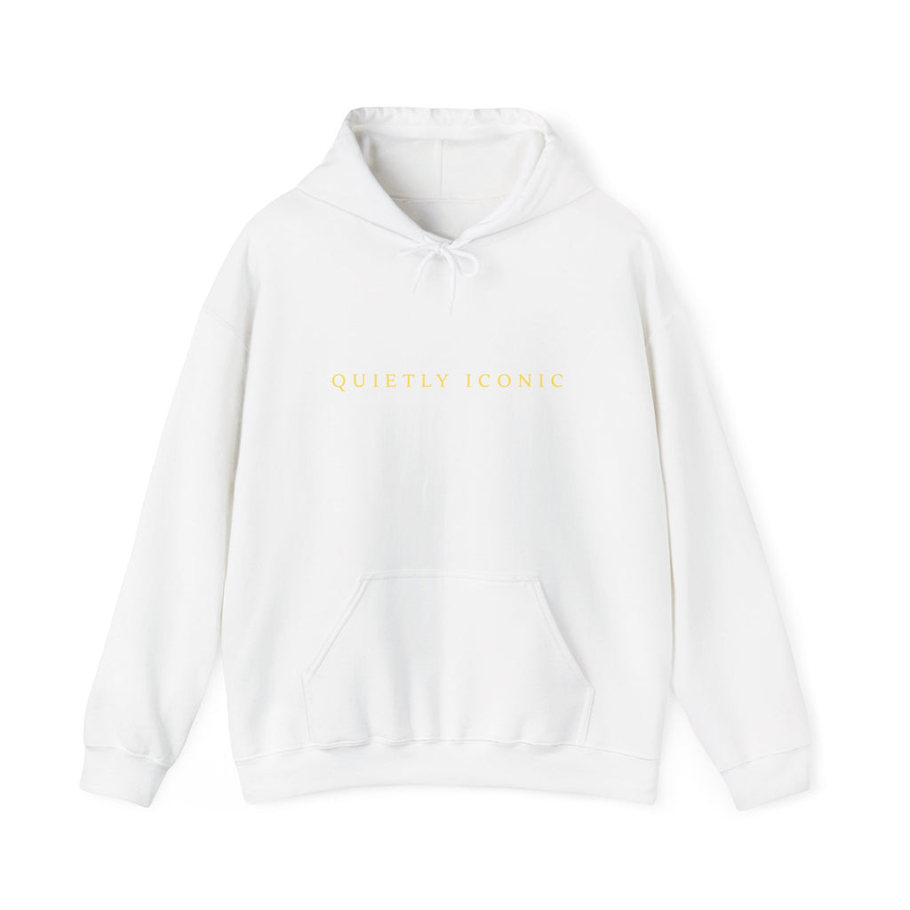 Quietly Iconic Minimalist White Hoodie