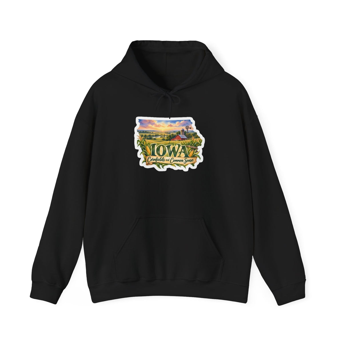 Iowa Scenic Landscape Hoodie