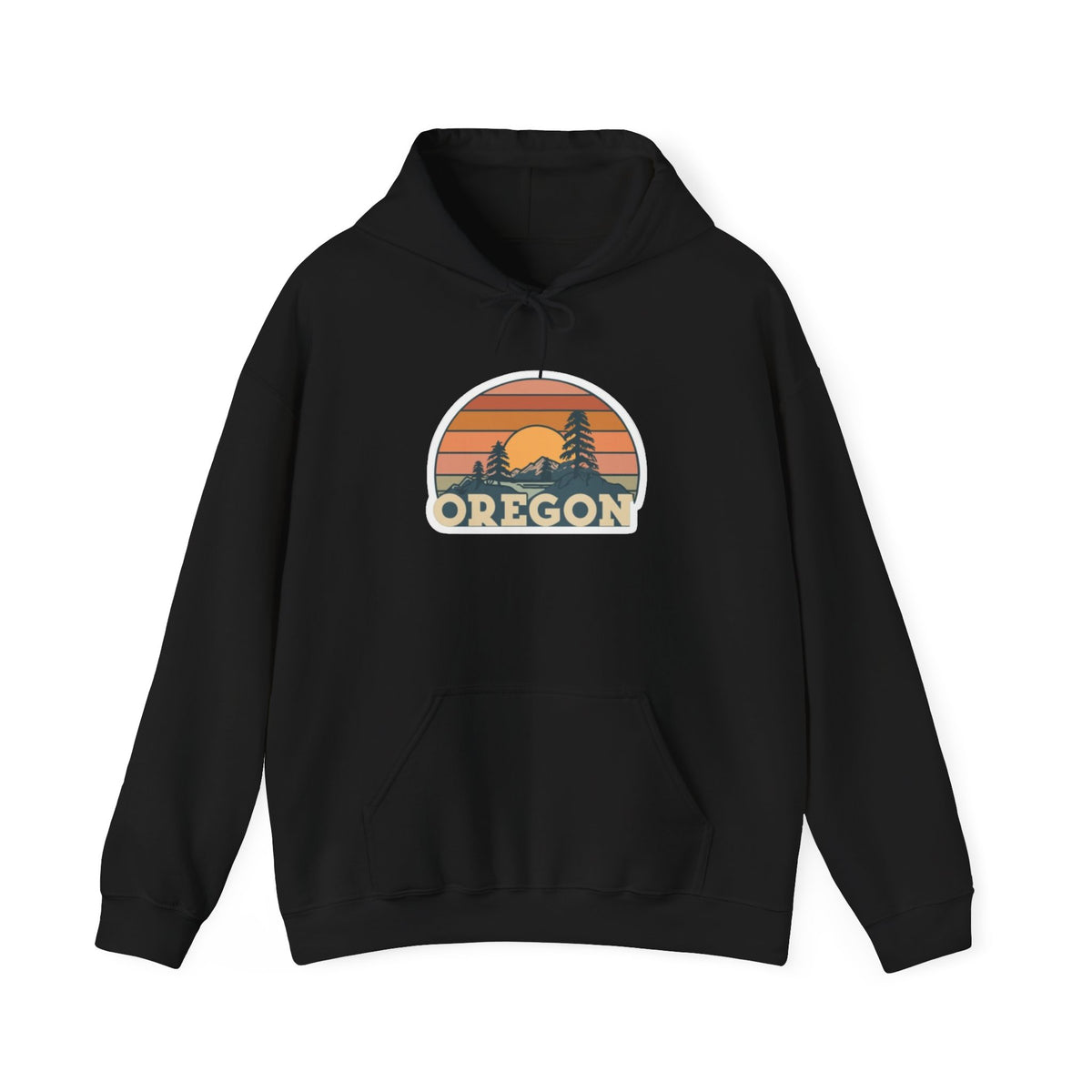 Oregon Sunset Graphic Hoodie