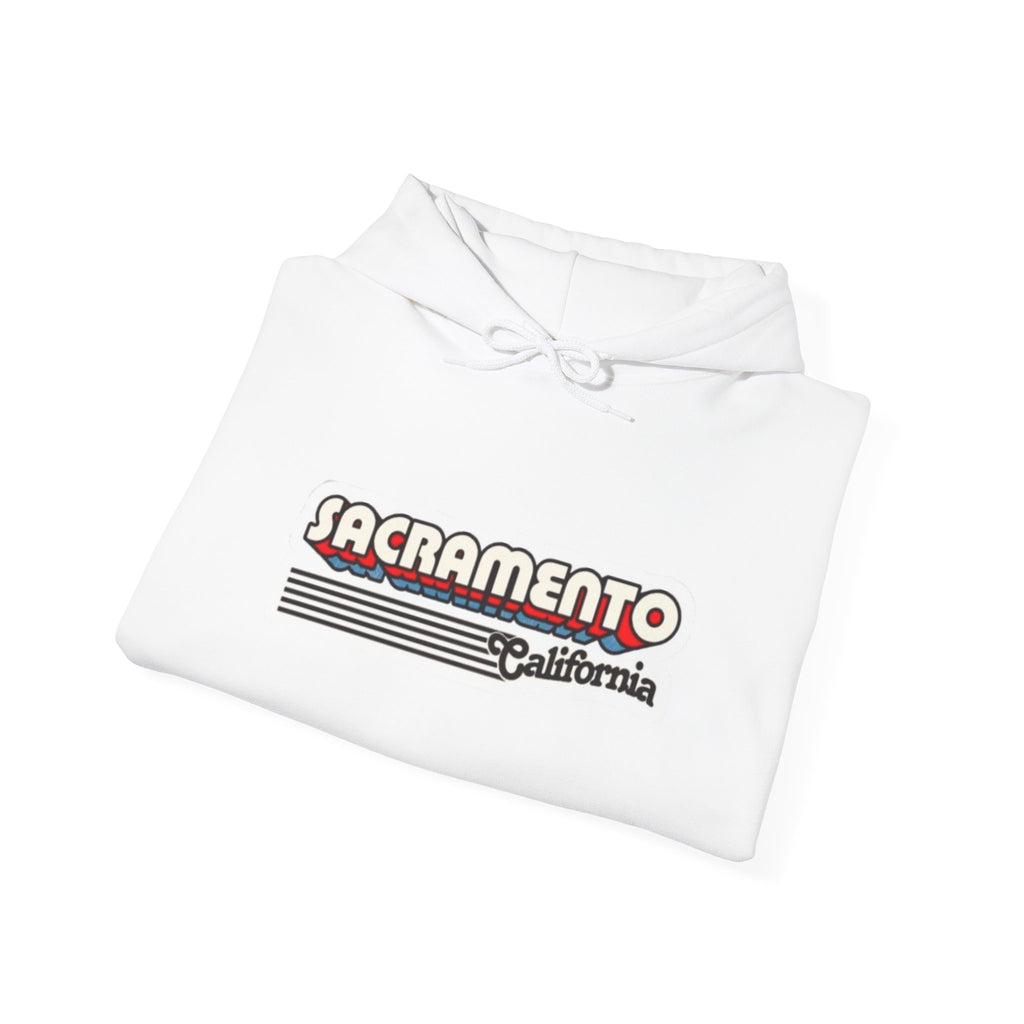Sacramento California Retro Graphic Hoodie