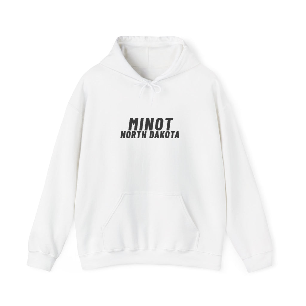 Minot North Dakota Graphic Hoodie
