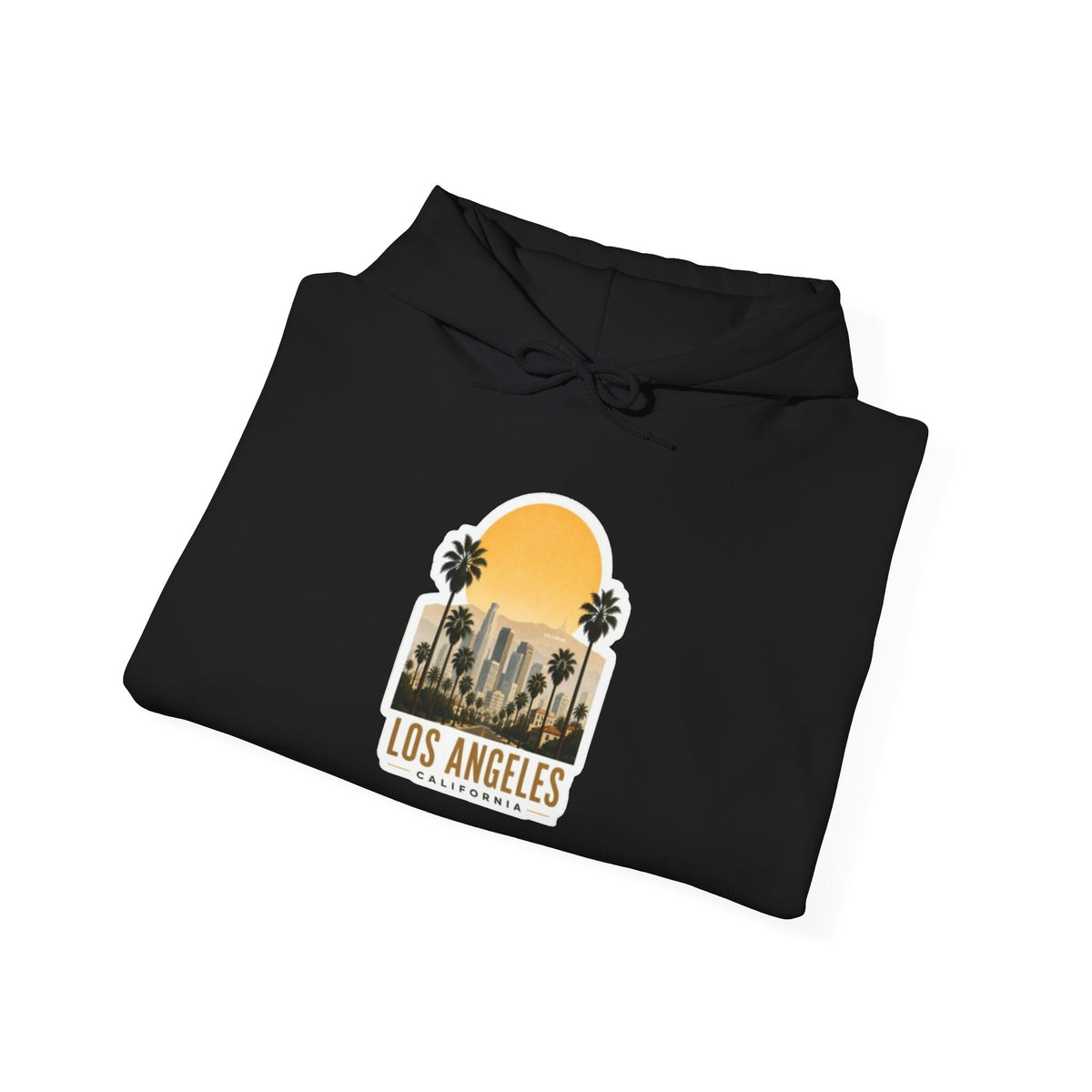 Los Angeles Sunset Palm Trees Hoodie