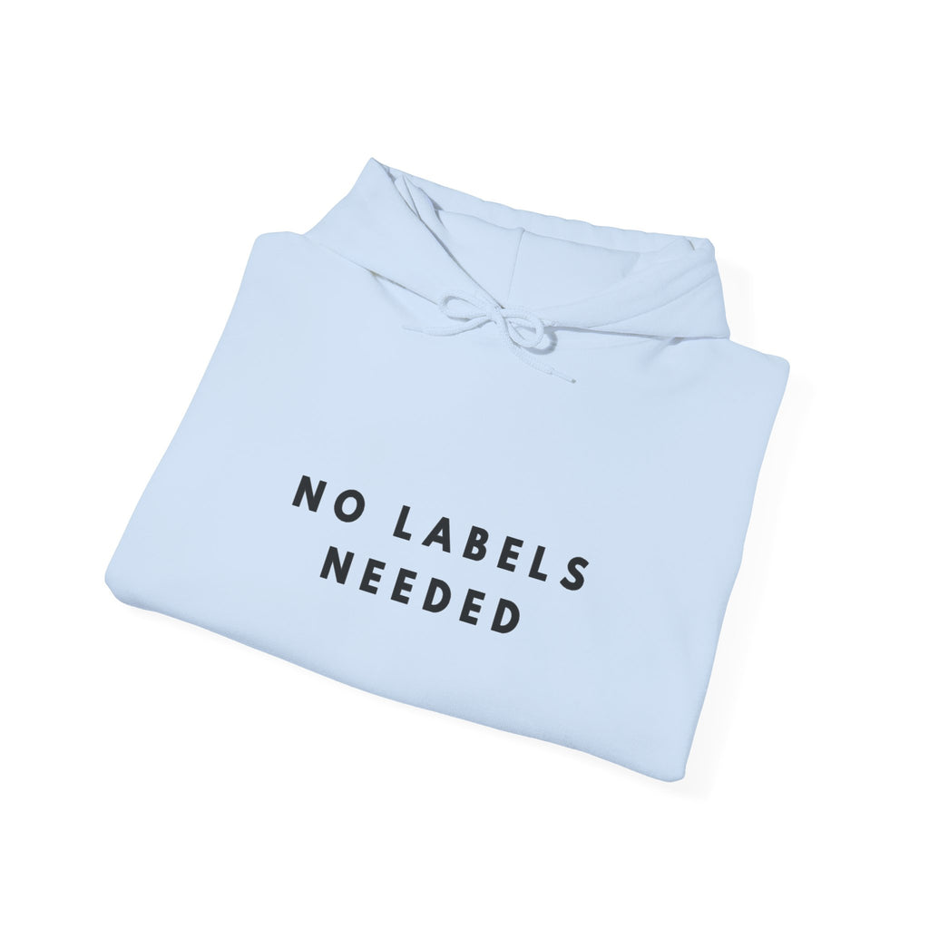 No Labels Needed Statement Hoodie