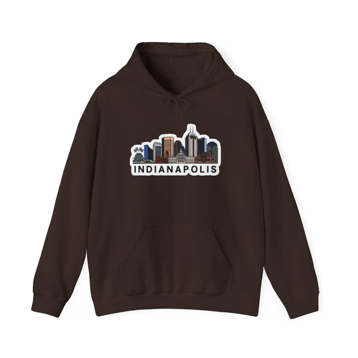 Indianapolis Skyline Hoodie