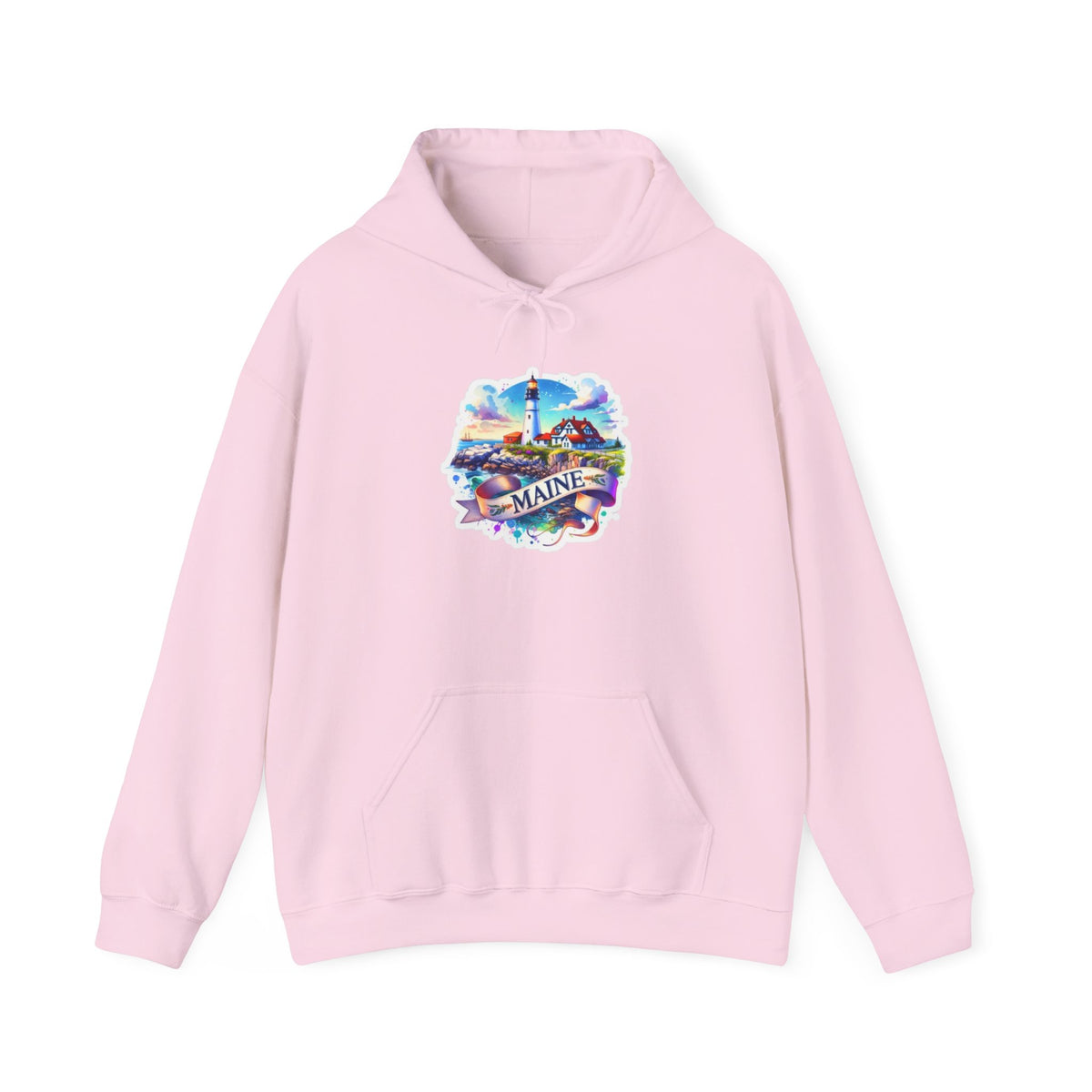Maine Coastal Adventure Graphic Hoodie