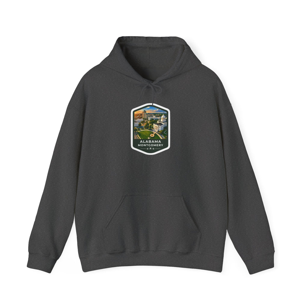 Alabama Montgomery Roadway Scenic Travel Hoodie