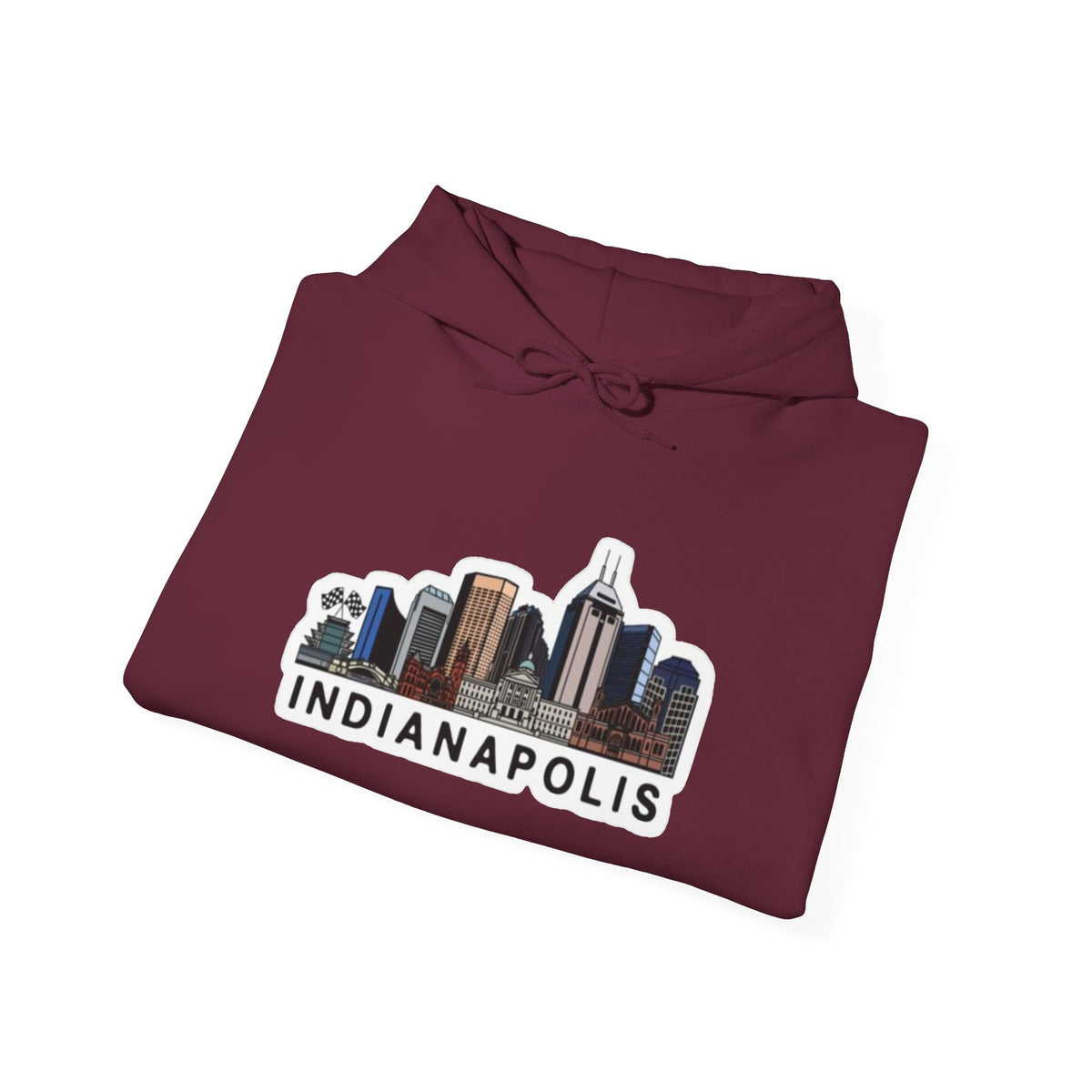 Indianapolis Skyline Hoodie