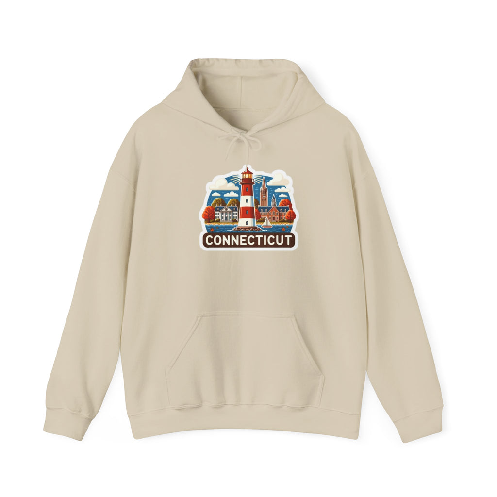 Connecticut Lighthouse Souvenir Hoodie