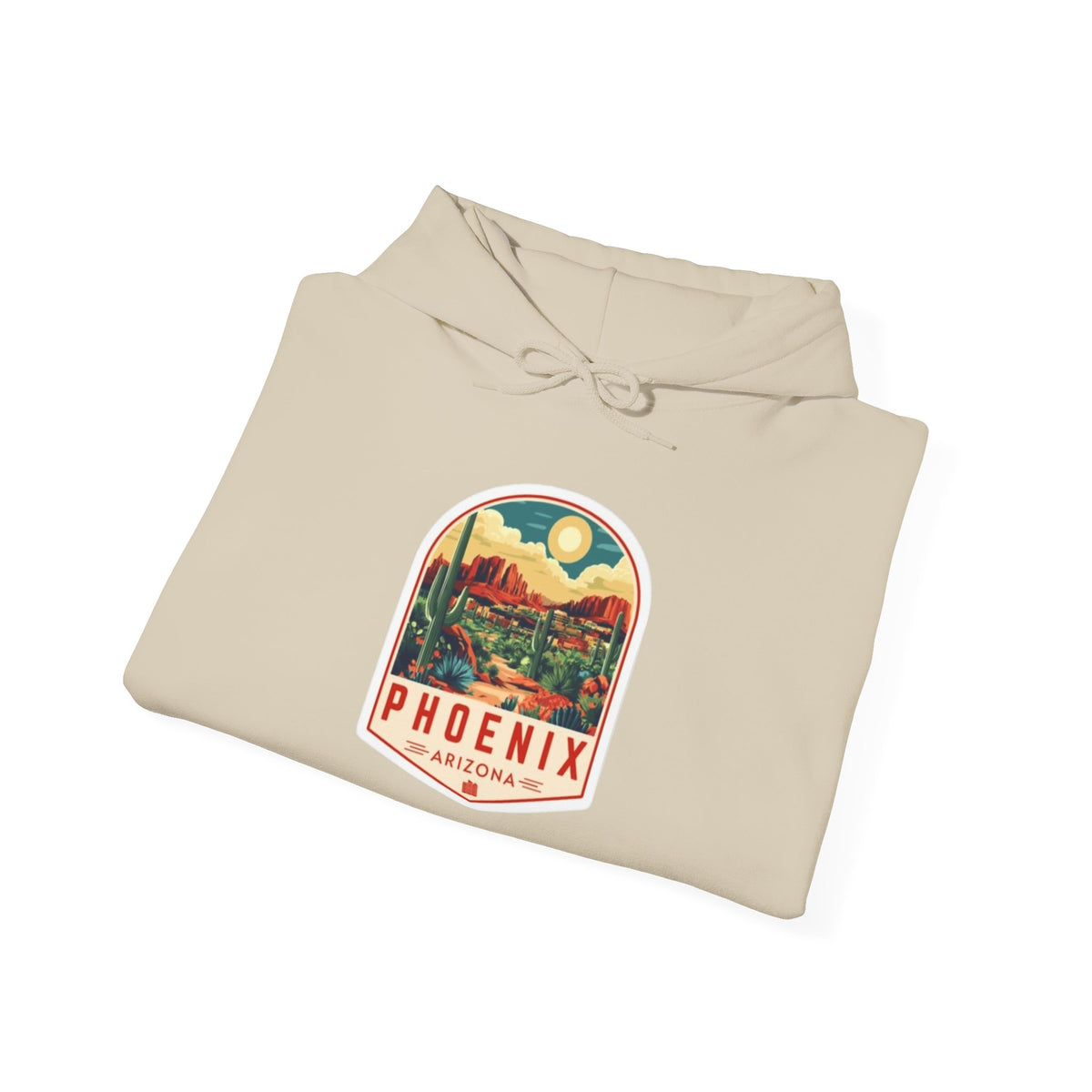 Phoenix Arizona Vintage Travel Hoodie