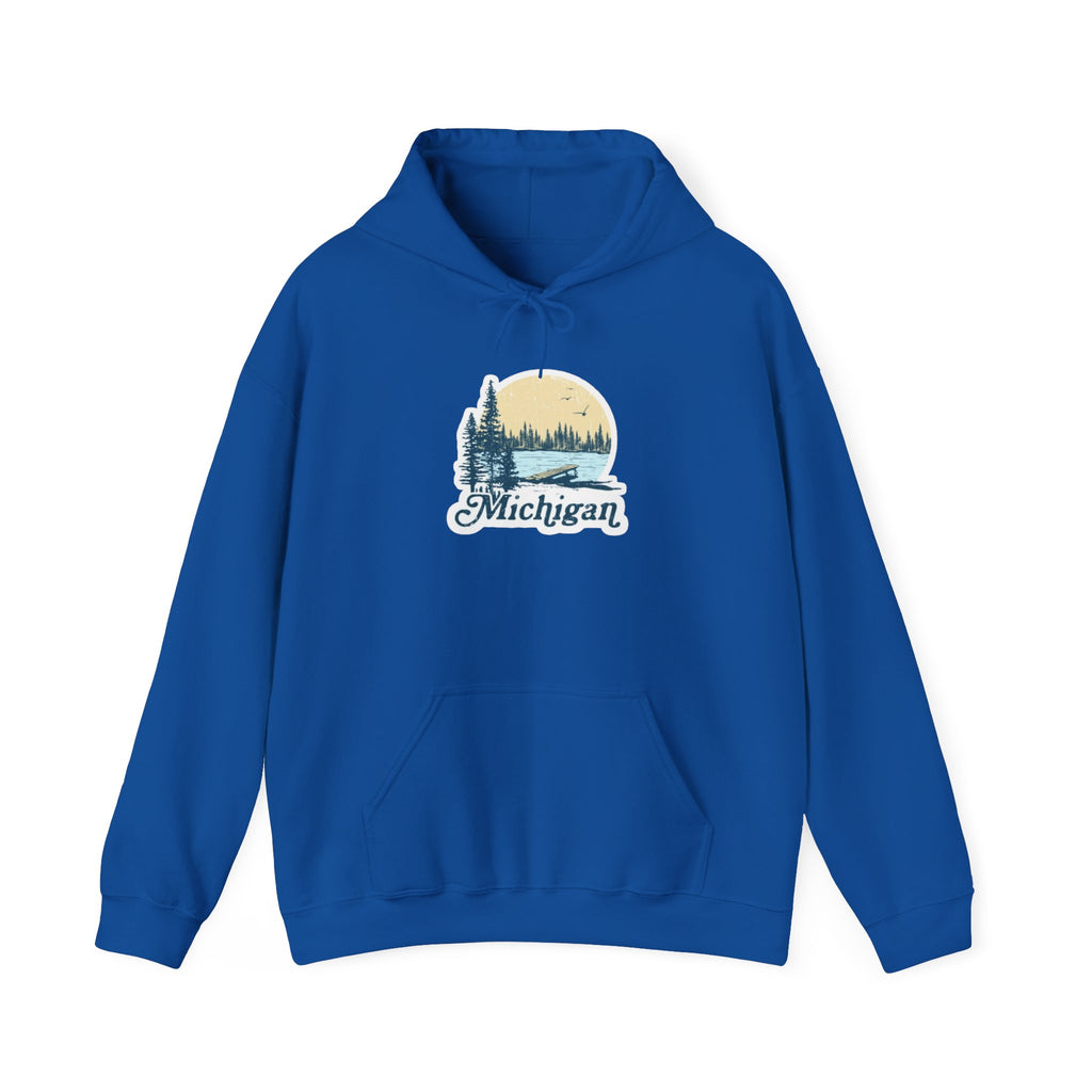 Michigan Sunset Pines Hoodie