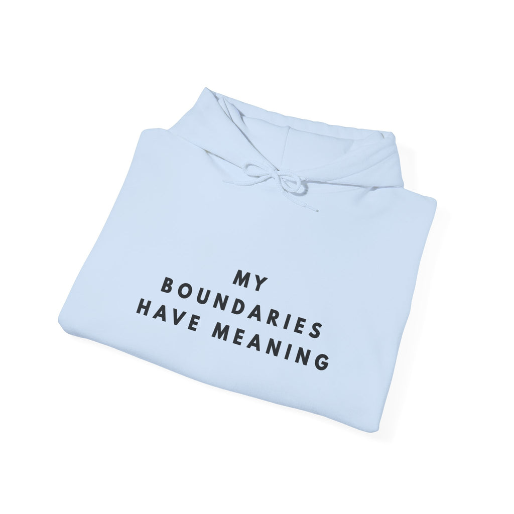 My Boundaries Have Meaning Hoodie