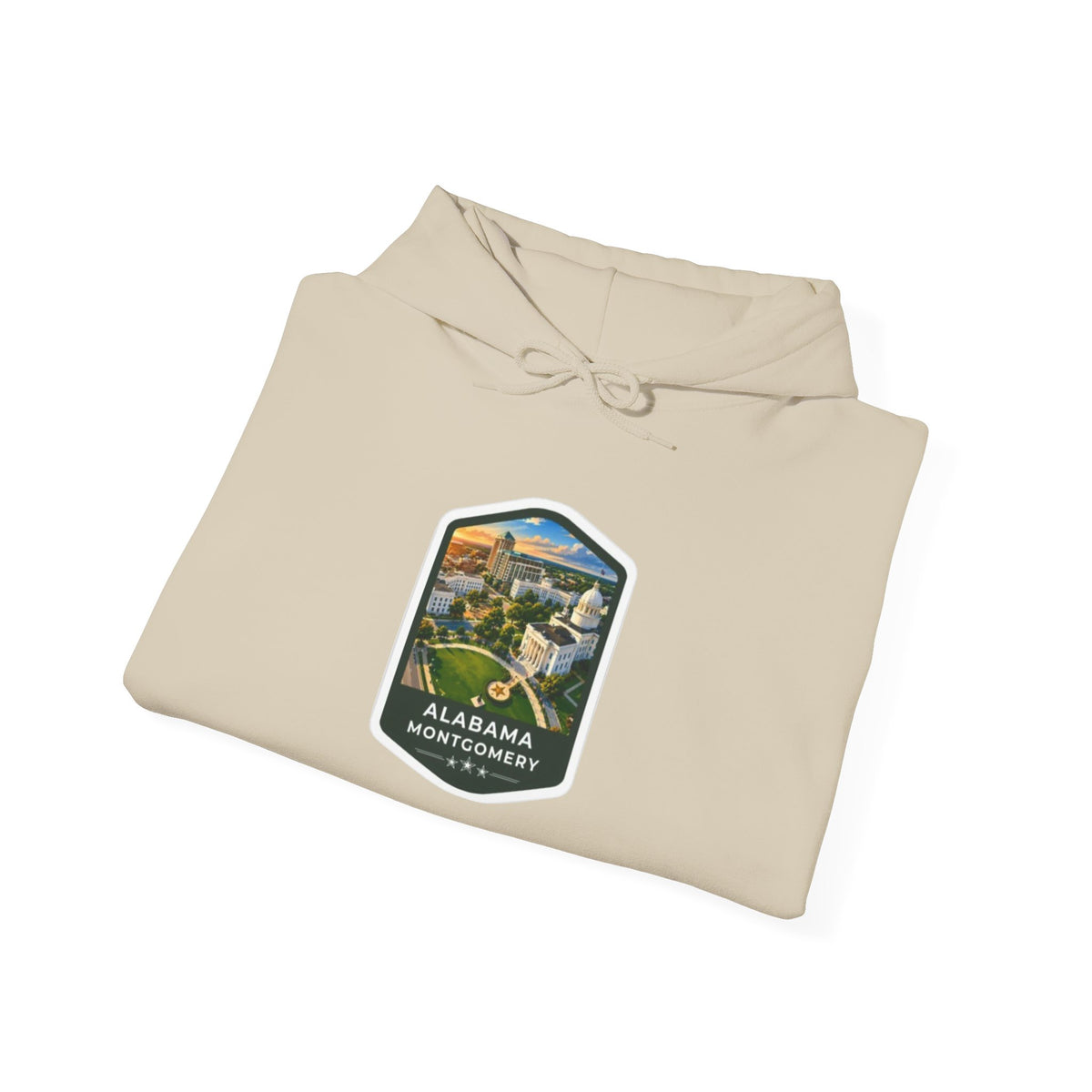 Alabama Montgomery Roadway Scenic Travel Hoodie