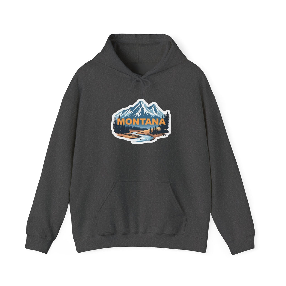 Montana Mountain Graphic Hoodie