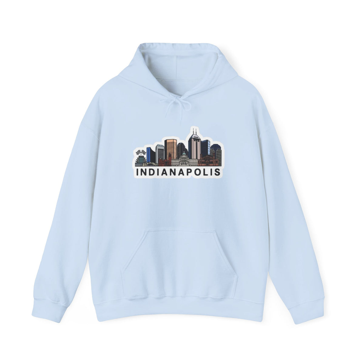 Indianapolis Skyline Hoodie