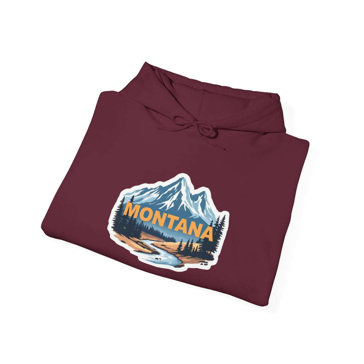 Montana Mountain Graphic Hoodie