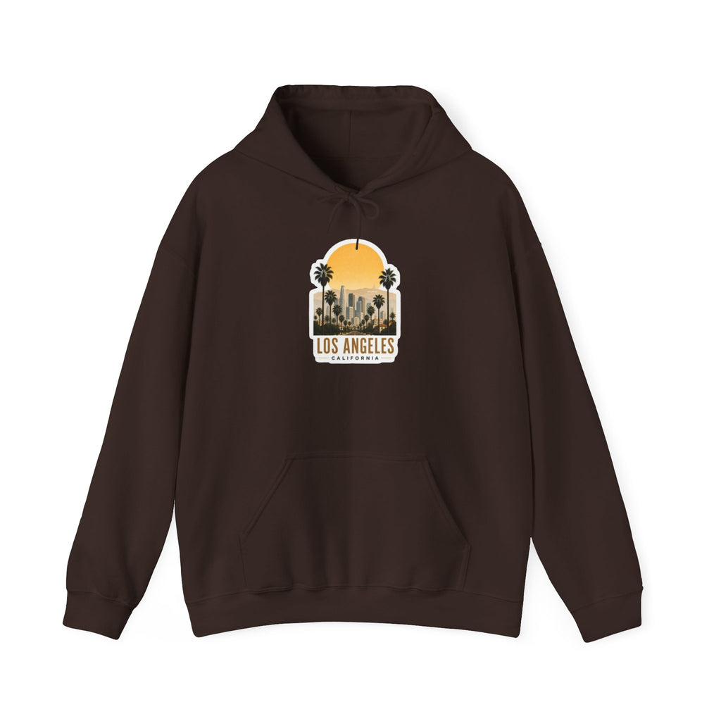 Los Angeles Sunset Palm Trees Hoodie