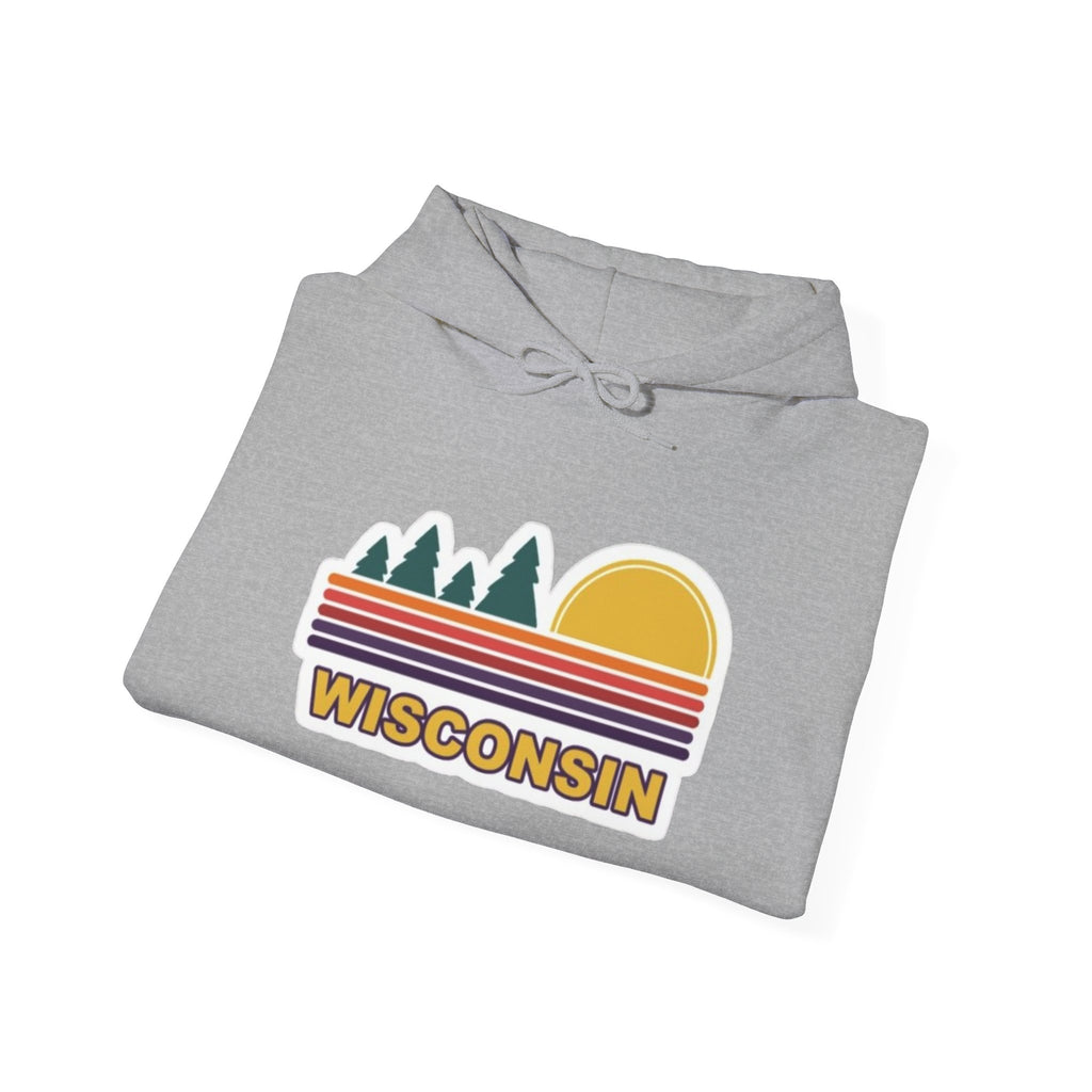Wisconsin Sunset Graphic Hoodie