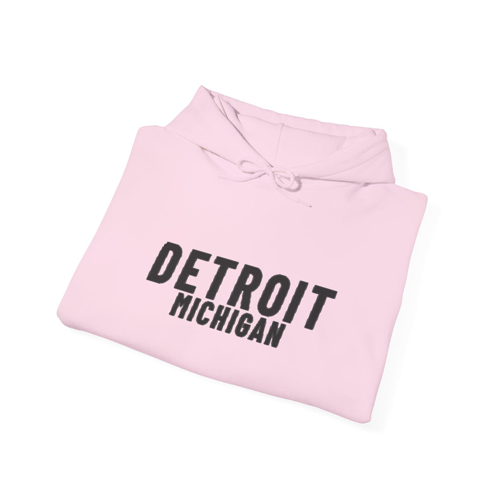 Detroit Michigan Graphic Hoodie