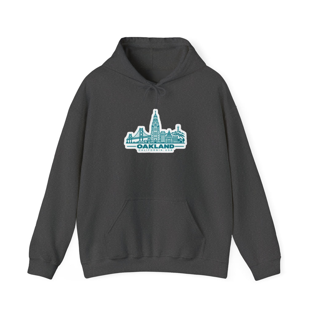 Oakland California Skyline Hoodie