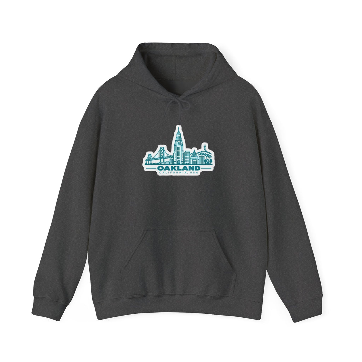 Oakland California Skyline Hoodie