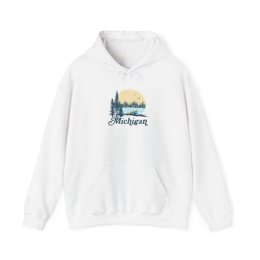 Michigan Sunset Pines Hoodie