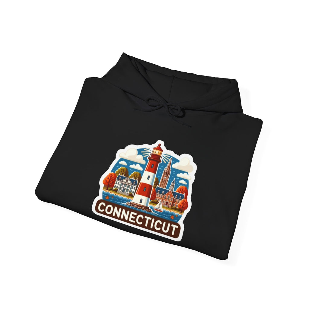 Connecticut Lighthouse Souvenir Hoodie