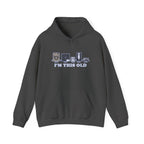 I’m This Old Funny Vintage-Inspired Unisex Hoodie