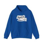 Massachusetts Map Souvenir Hoodie