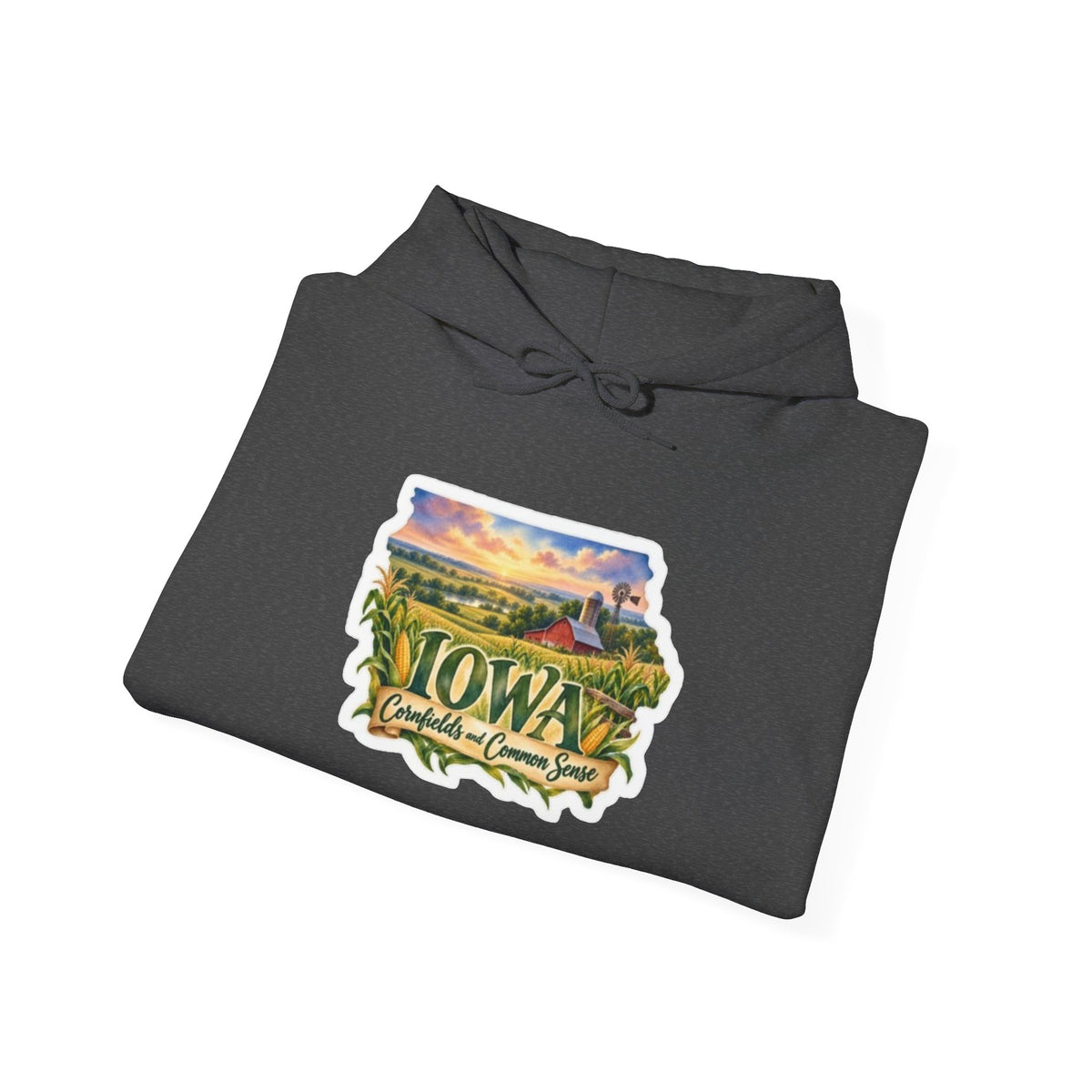 Iowa Scenic Landscape Hoodie