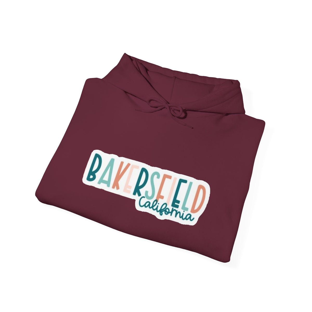 Bakersfield California Graphic Hoodie