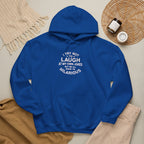 I Try Not to Laugh at My Own Jokes Funny Humor Unisex Hoodie