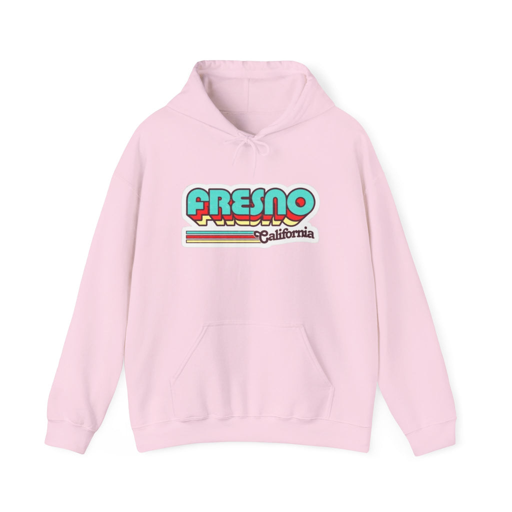 Fresno California Retro Graphic Hoodie