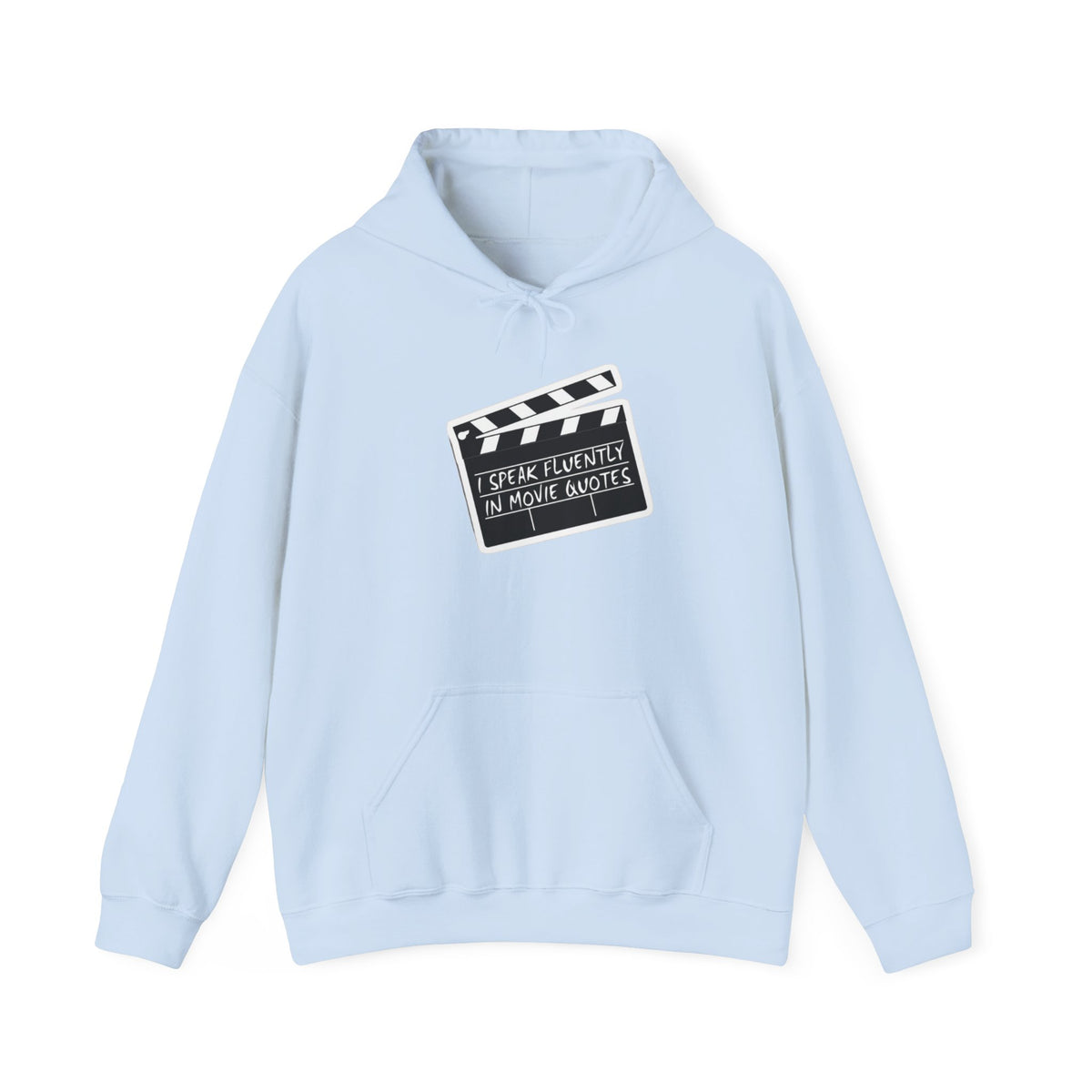 “Speak Fluent in Movie Quotes” Movie Lover Hoodie